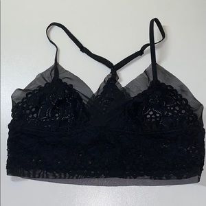 Black bralette